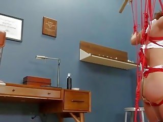 BDSM hardcore action with ropes and stunning xxx clip