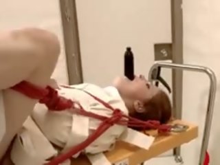 Extreme Vibrator Anal x rated clip With Rope BDSM Teacher