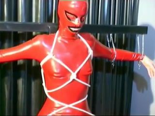 Suave slave young lady is tied up and lustful