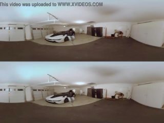 VR BANGERS Bridgette B- Milf tie up the car Thief and fuck him