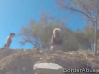 Fantastic Latin Booty Caught In The Border By hard up Officer