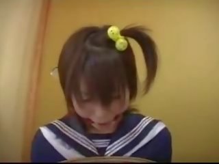 Japanese School girl Bondage